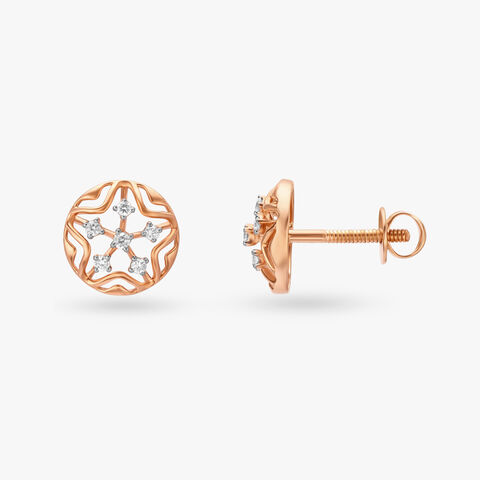 Everyday Charm Diamond Stud Earrings