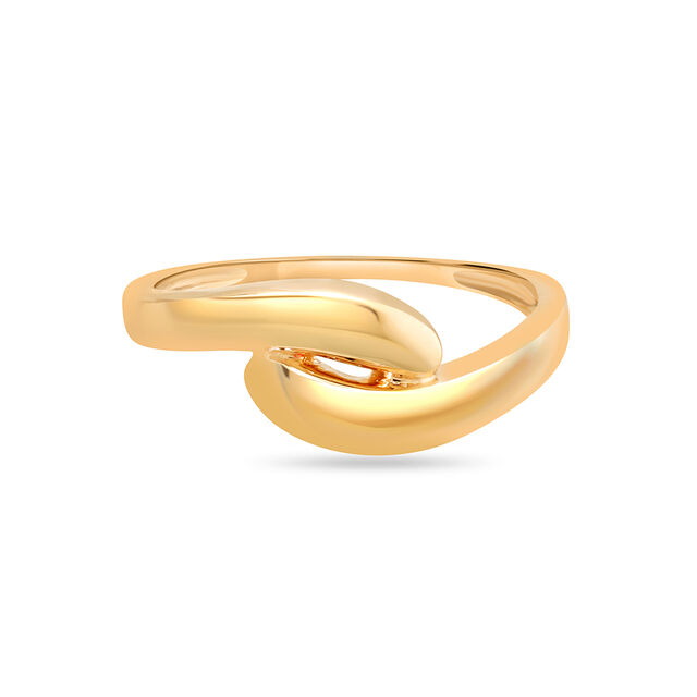Mamma Mia 14 KT Yellow Gold Beautiful Bond Ring,,hi-res image number null