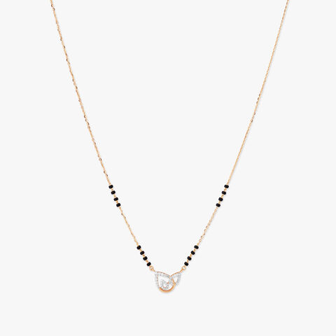 Petal Embrace Diamond Mangalsutra