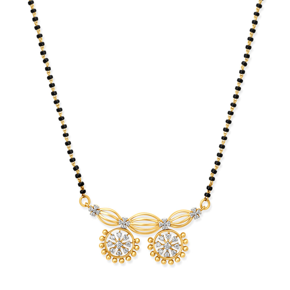 Tanishq diamond outlet mangalsutra set