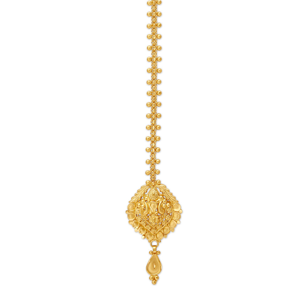 Maang tikka hotsell gold tanishq