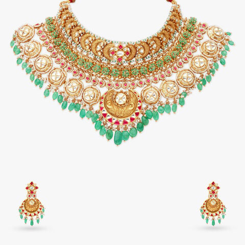 Opulent Choker Necklace Set