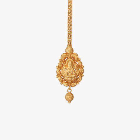 Heritage Goddess Gold Maang Tikka