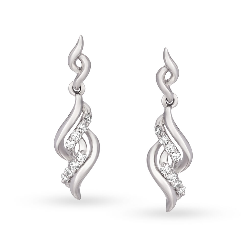 Platinum earrings price clearance tanishq