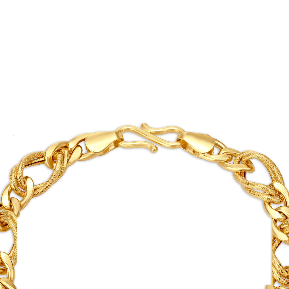 Gold bracelet for mens tanishq hot sale