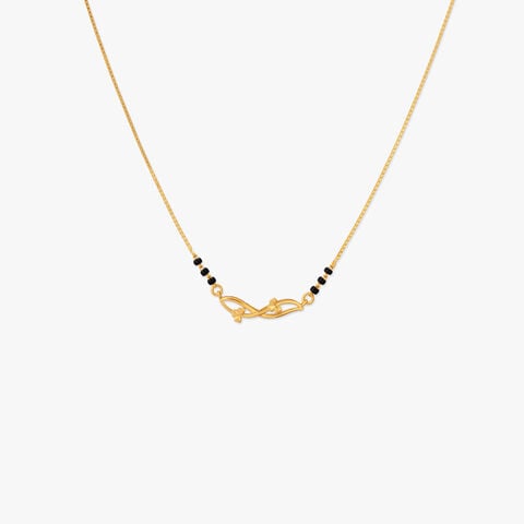 Floral Sway Gold Mangalsutra