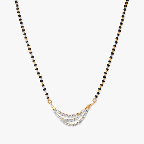 Delicate Chic Diamond Mangalsutra