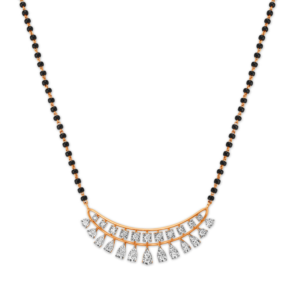 Tanishq diamond cheap mangalsutra designs