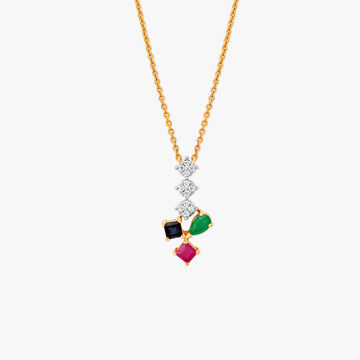 Dramatic Cluster Necklace