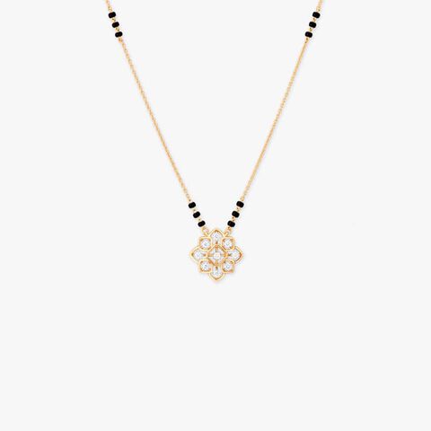 Mosaic Blossom Diamond Mangalsutra