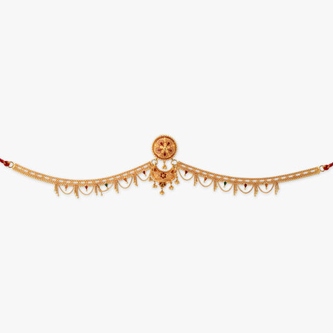 Floral Medallion Maang Tikka