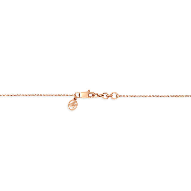 Knot-inspired 14kt Rose Gold Pendant with Chain,,hi-res image number null