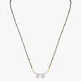 Traditional Flower Vati Mangalsutra,,hi-res image number null