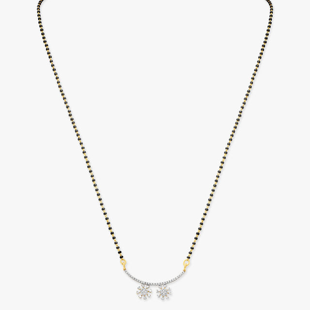 Traditional Flower Vati Mangalsutra,,hi-res image number null