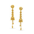 Shimmering Gold Drop Earrings,,hi-res image number null