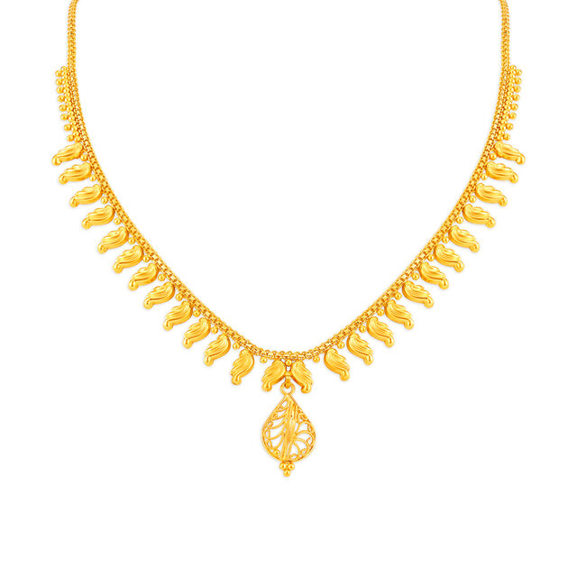 Yellow Gold Necklace Set,,hi-res image number null