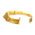Brilliant Floral Gold Bangle,,hi-res image number null