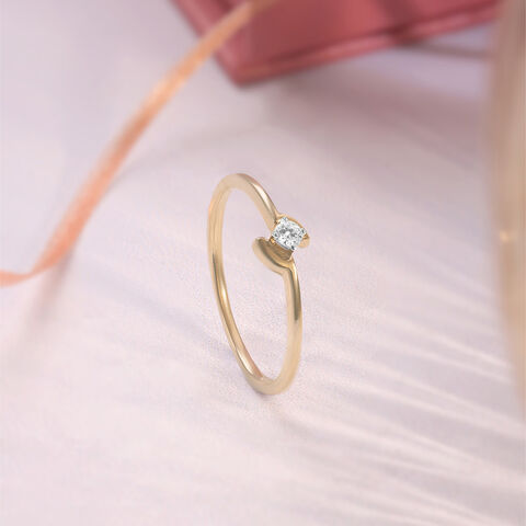 Subtle Glow Diamond Ring