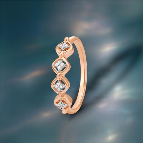 Lumi Link Diamond Ring