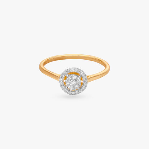 Glimmer Nest Diamond Ring