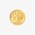 Auspicious Banyan tree 22 karat Gold Coin,,hi-res image number null