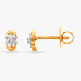 Sparkling Floral Diamond Stud Earrings,,hi-res image number null