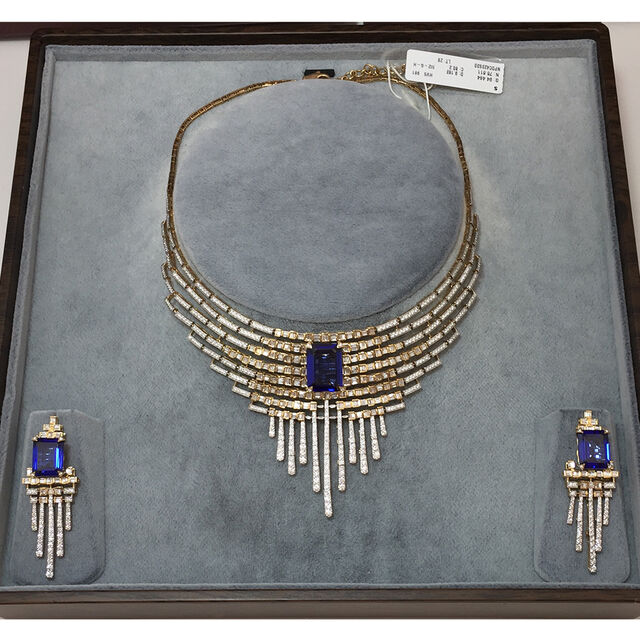 Diamond Necklace Set,,hi-res image number null