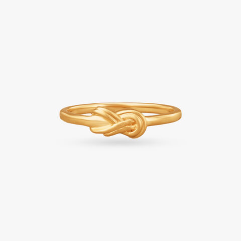 Tiny Bond Gold Ring for Kids