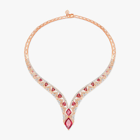 A Grand Converge Necklace Set