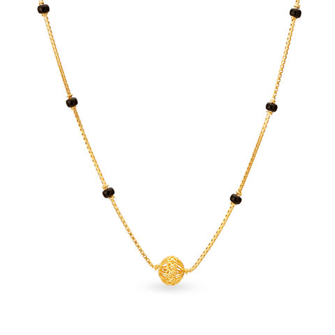 Sleek Gold Mangalsutra