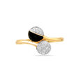18 KT Yellow Gold Eclectic Dazzle Diamond Ring,,hi-res image number null