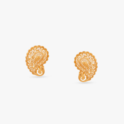 Kolka Filigree Gold Pasha Earrings