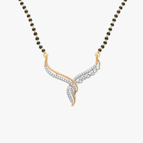 Contemporary Diamond Mangalsutra