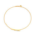 Aurum Foliage Yellow Gold Bracelet,,hi-res image number null