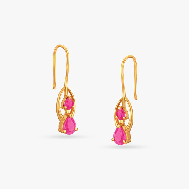 Lush Gold Hoop Earrings,,hi-res image number null