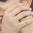 18KT Rose Gold Oculus Diamond Ring,,hi-res image number null