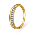 Sleek Line Diamond Finger Ring,,hi-res image number null