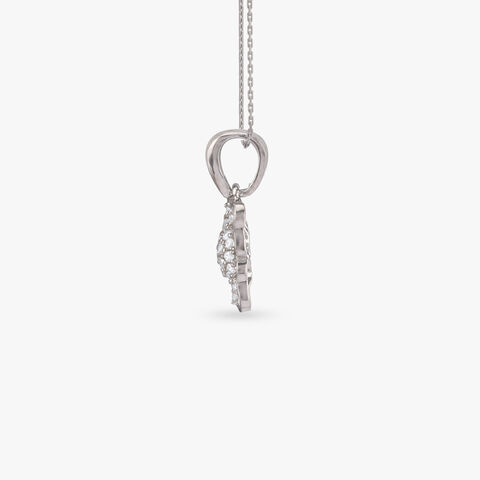 Gleam Grid Silver Pendant
