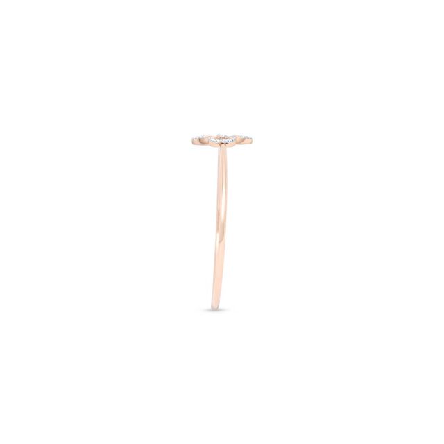 14 KT Rose Gold Lovely Diamond Bangle,,hi-res image number null