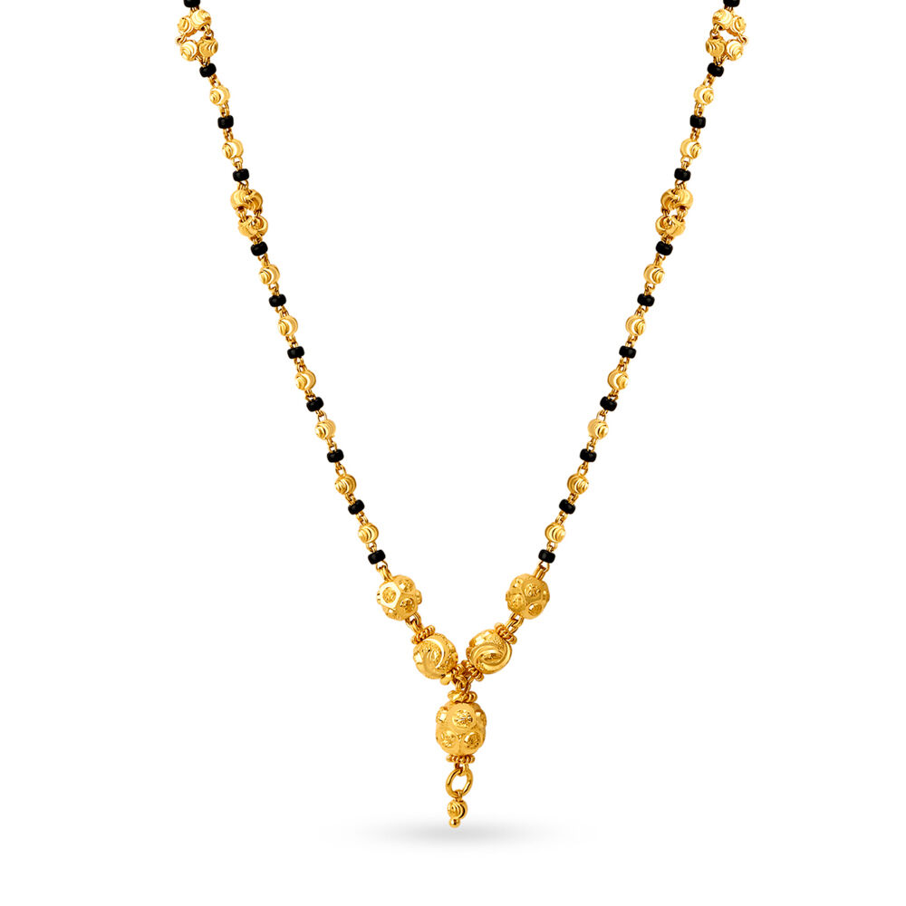 22k gold best sale mangalsutra tanishq
