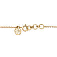 14 KT Yellow Gold Dew Drop Diamond Bracelet,,hi-res image number null