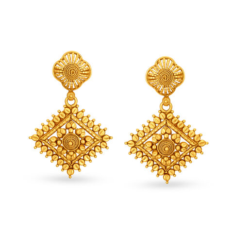 Traditional Antique Drop Earrings