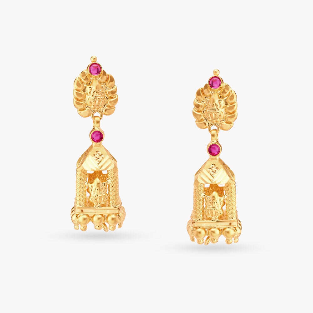 Tanishq gold earrings online top