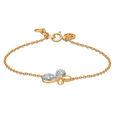 Mamma Mia 14 KT Yellow Gold Free Spirit  Bracelet for Kids,,hi-res image number null
