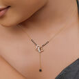 14 KT Enticing Diamond Mangalsutra,,hi-res image number null