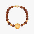 Unique Om Rudraksh Bracelet,,hi-res image number null