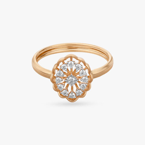Radiant Medallion Diamond Ring