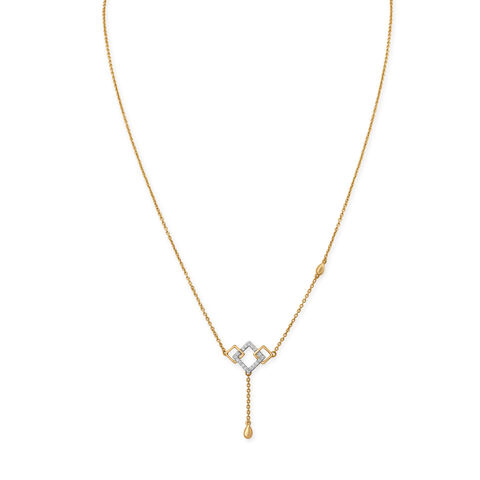 Modish Rhombic Kids Diamond Necklace