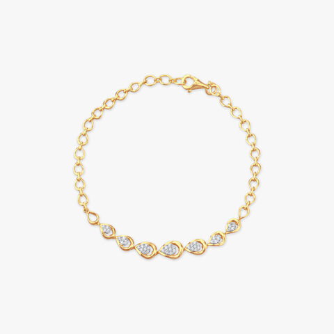 Link Glow Diamond Bracelet