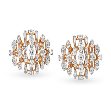 Fancy Diamond Stud Earrings